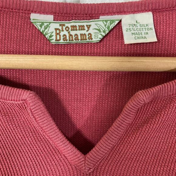 Silk sleeveless sweater / vest, Tommy Bahama  Women's large Silk & cotton - Picture 5 of 7